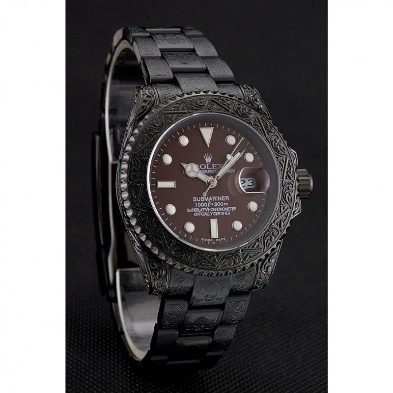Submariner braunes Zifferblatt 1454075 Schrägansicht