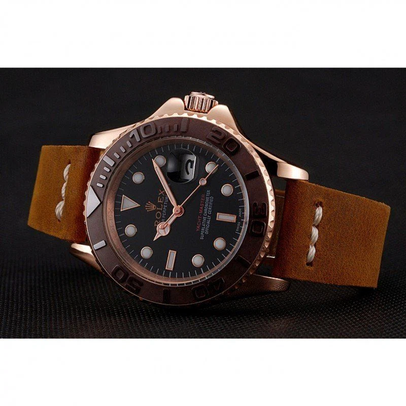 Yacht-Master schwarzes Zifferblatt 1453860 Nahaufnahme