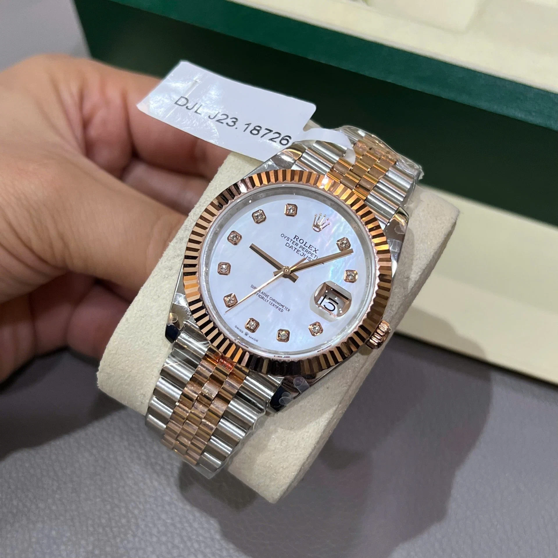 Rolex Datejust Perlmutt-Zifferblatt 126231-0021 36 mm – Bild 4