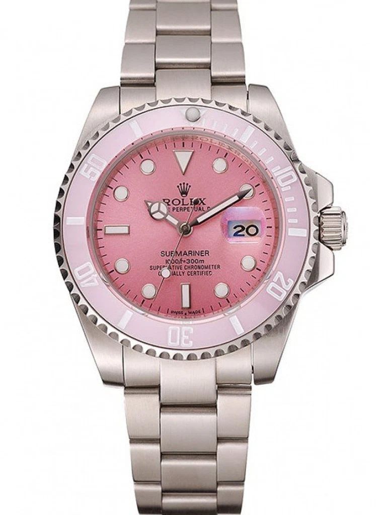 Superclone Submariner rosafarbenes Zifferblatt 1453980