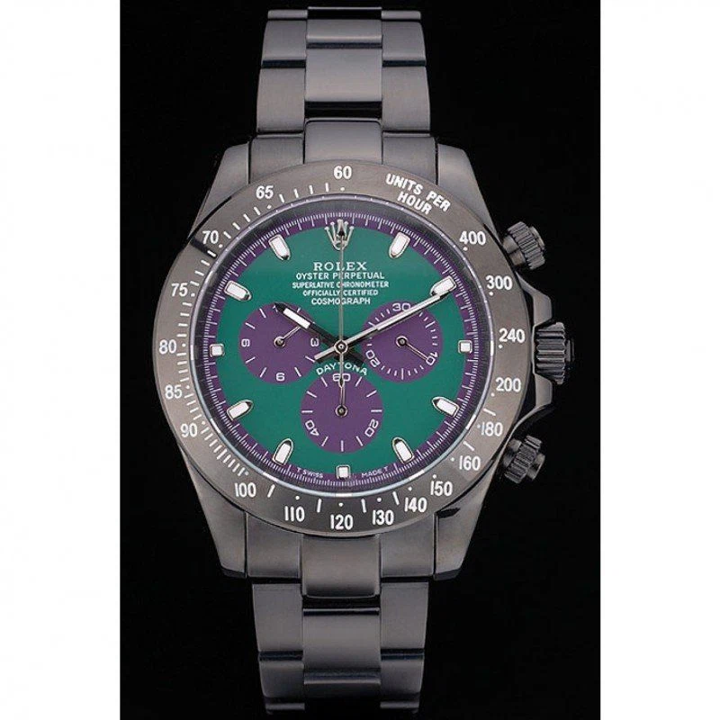 Daytona grünes Zifferblatt 80246 Perspektivansicht