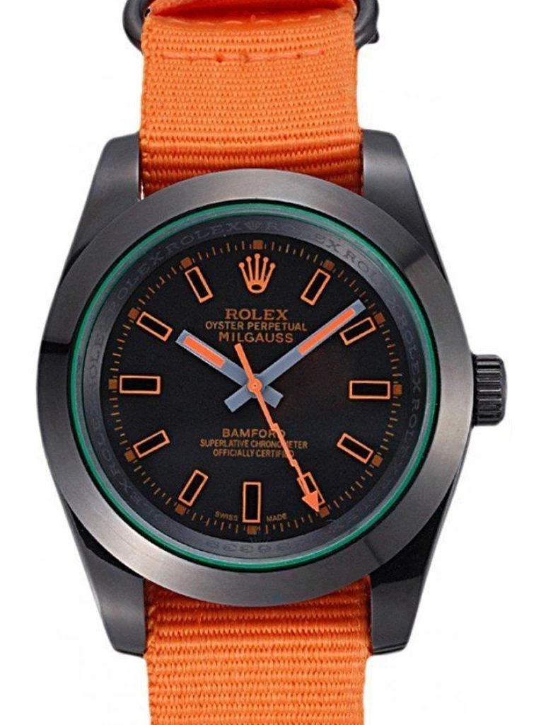 Milgauss schwarzes Zifferblatt 622003