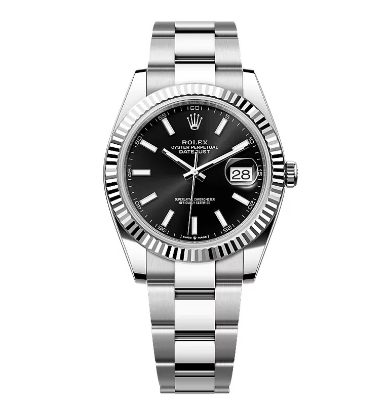 Rolex Datejust schwarzes Zifferblatt 126334-0017 41 mm