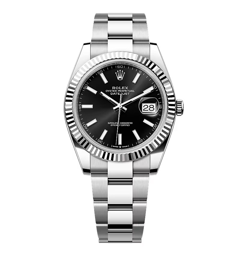 Rolex Datejust schwarzes Zifferblatt 126334-0017 41 mm