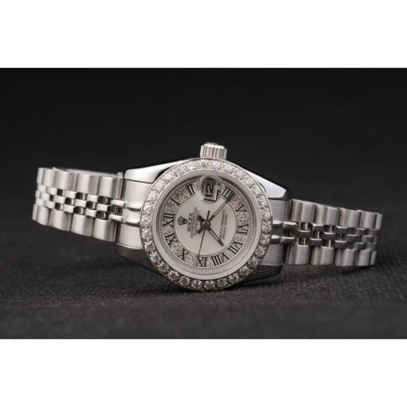 Superclone Datejust Zifferblatt mit Diamantbesatz SRL65 Designdetail