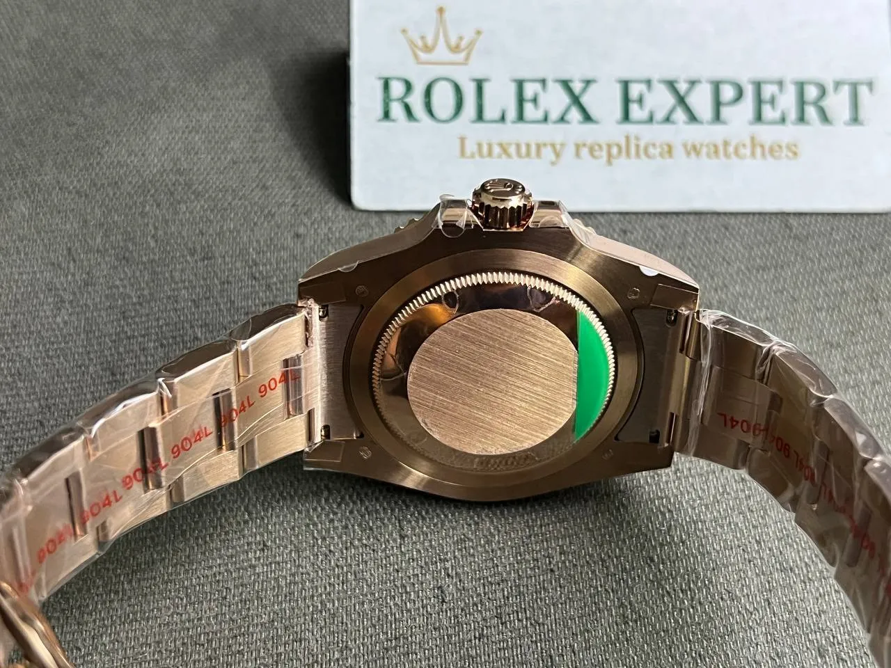 Superclone GMT-Master II 126715CHNR Tigereisen Zifferblatt Nahaufnahme