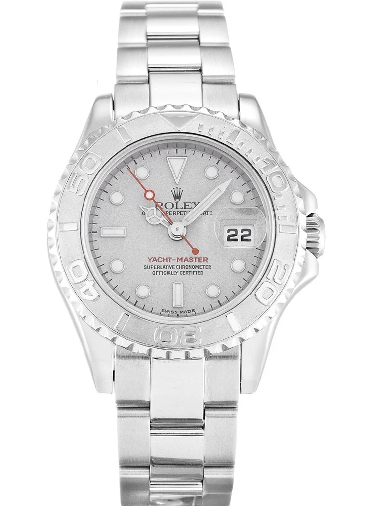 Yacht-Master silberfarbenes Zifferblatt 169622