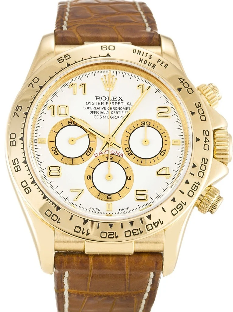 Daytona weißes Zifferblatt 16518-2