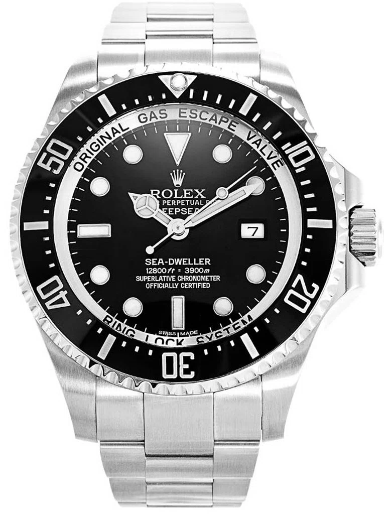 Deepsea schwarzes Zifferblatt 116660