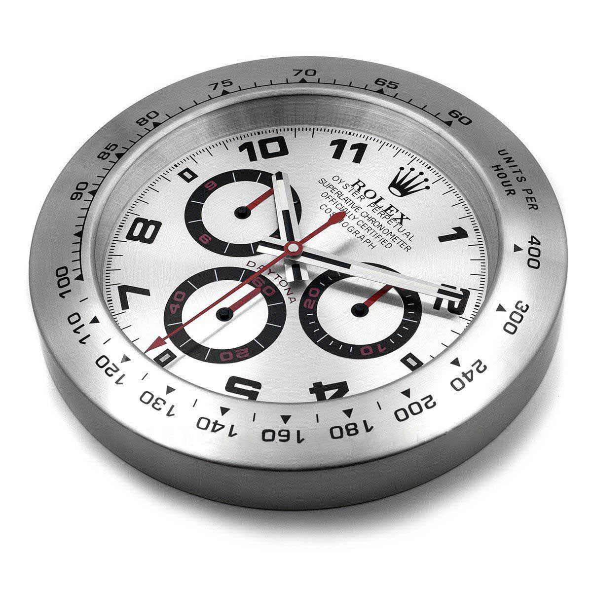 Wanduhr – DAYTONA Schrägansicht