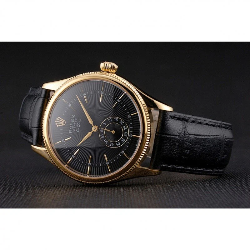 Superclone Cellini schwarzes Zifferblatt REP016806 Designdetail