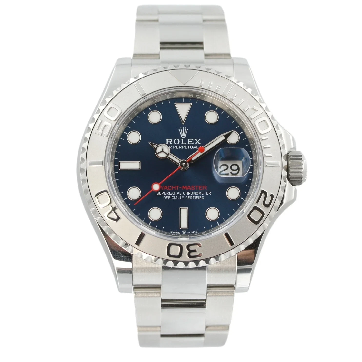 Superclone Yacht-Master blaues Zifferblatt 126622