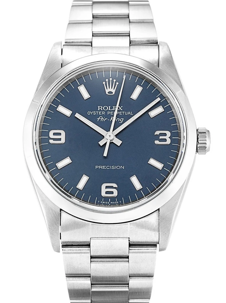 Air-King blaues Zifferblatt 14000