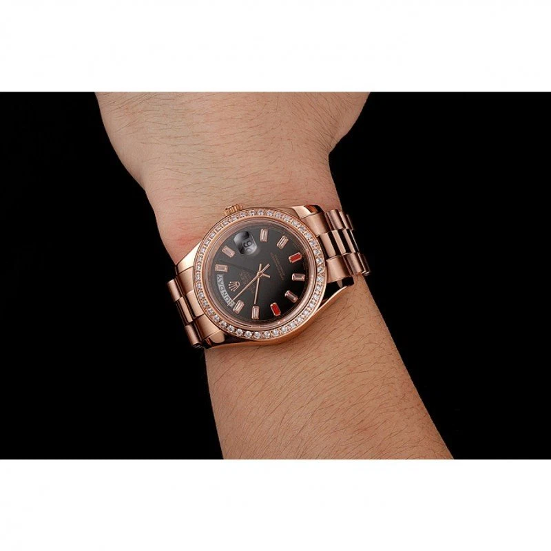 Superclone Day-Date schwarzes Zifferblatt 1454102 Produktdetail