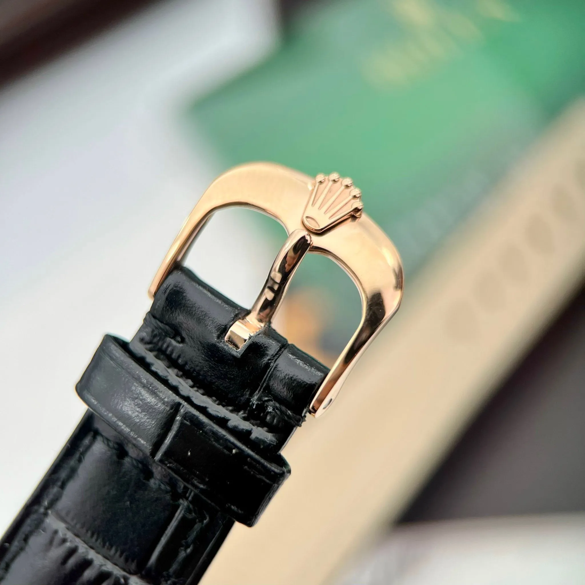 Rolex Cellini schwarzes Zifferblatt 50525 – Replik – Bild 5