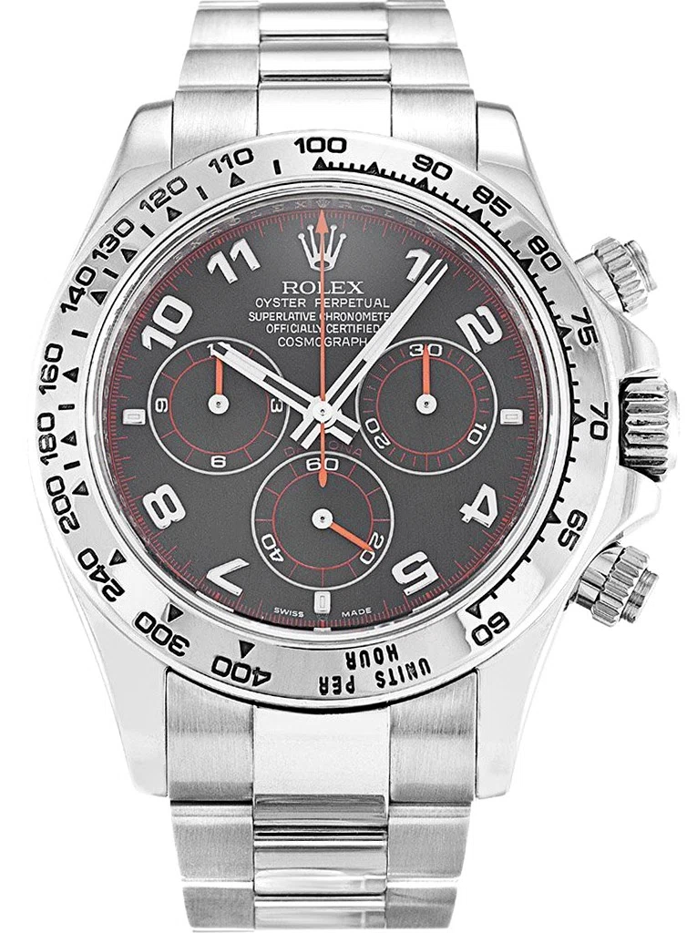Daytona schwarzes Zifferblatt 116509N