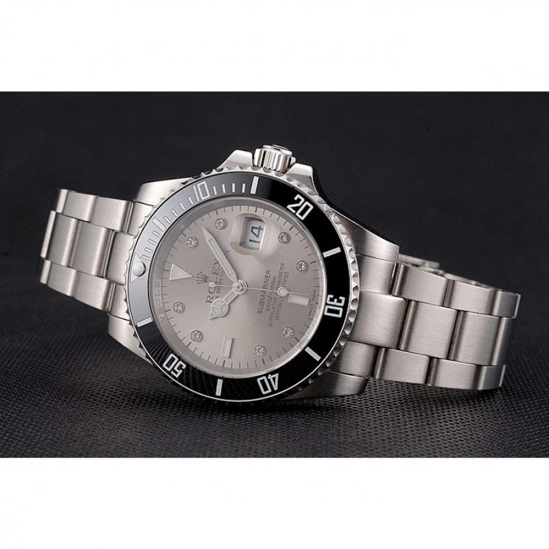 Superclone Submariner silberfarbenes Zifferblatt PR16233S Designdetail
