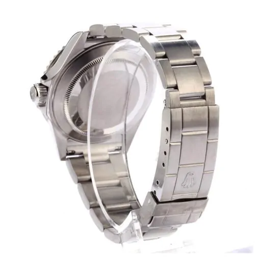 Yacht-Master schwarzes Zifferblatt 116622 Perspektivansicht