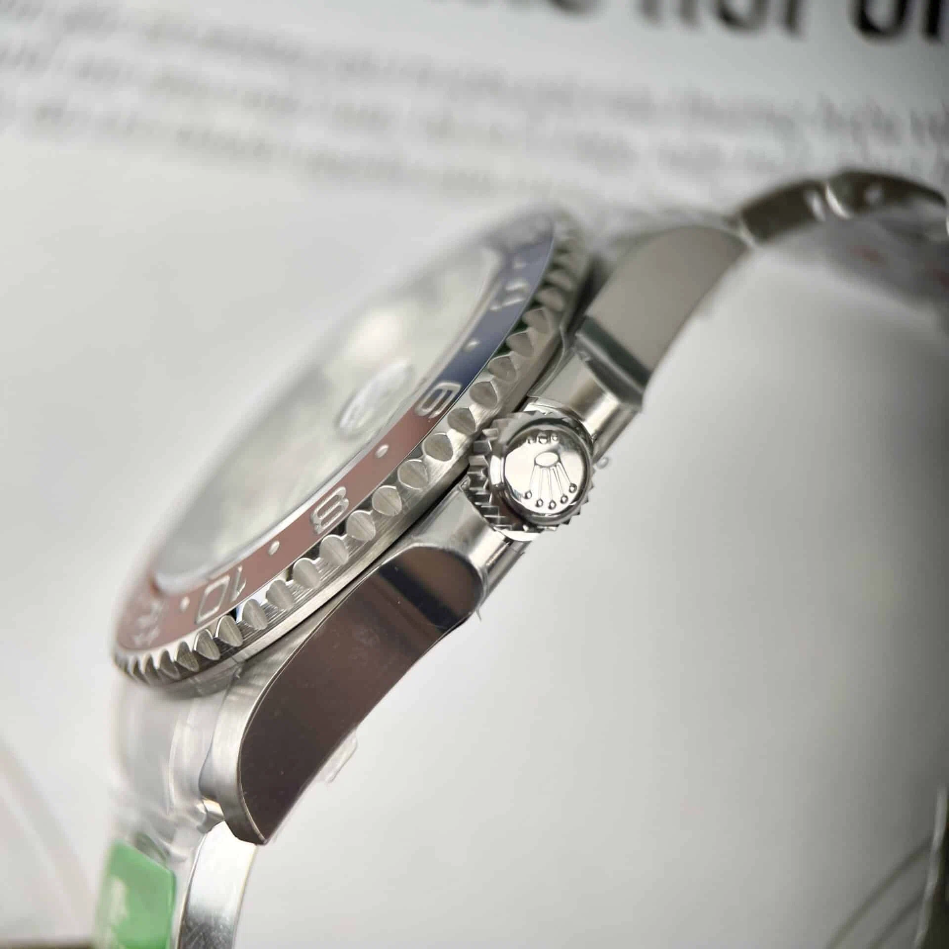 Superclone GMT-Master II Meteorit-Zifferblatt 126719BLRO "Superman" Oyster Alternate Angle