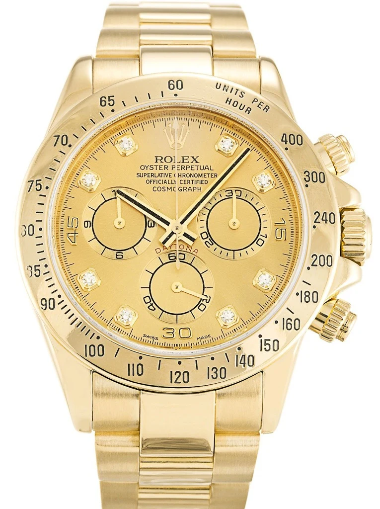 Daytona champagnerfarbenes Zifferblatt 116528