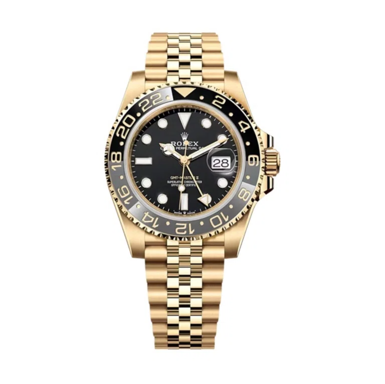 Superclone GMT-Master II schwarzes Zifferblatt 126718GRNR