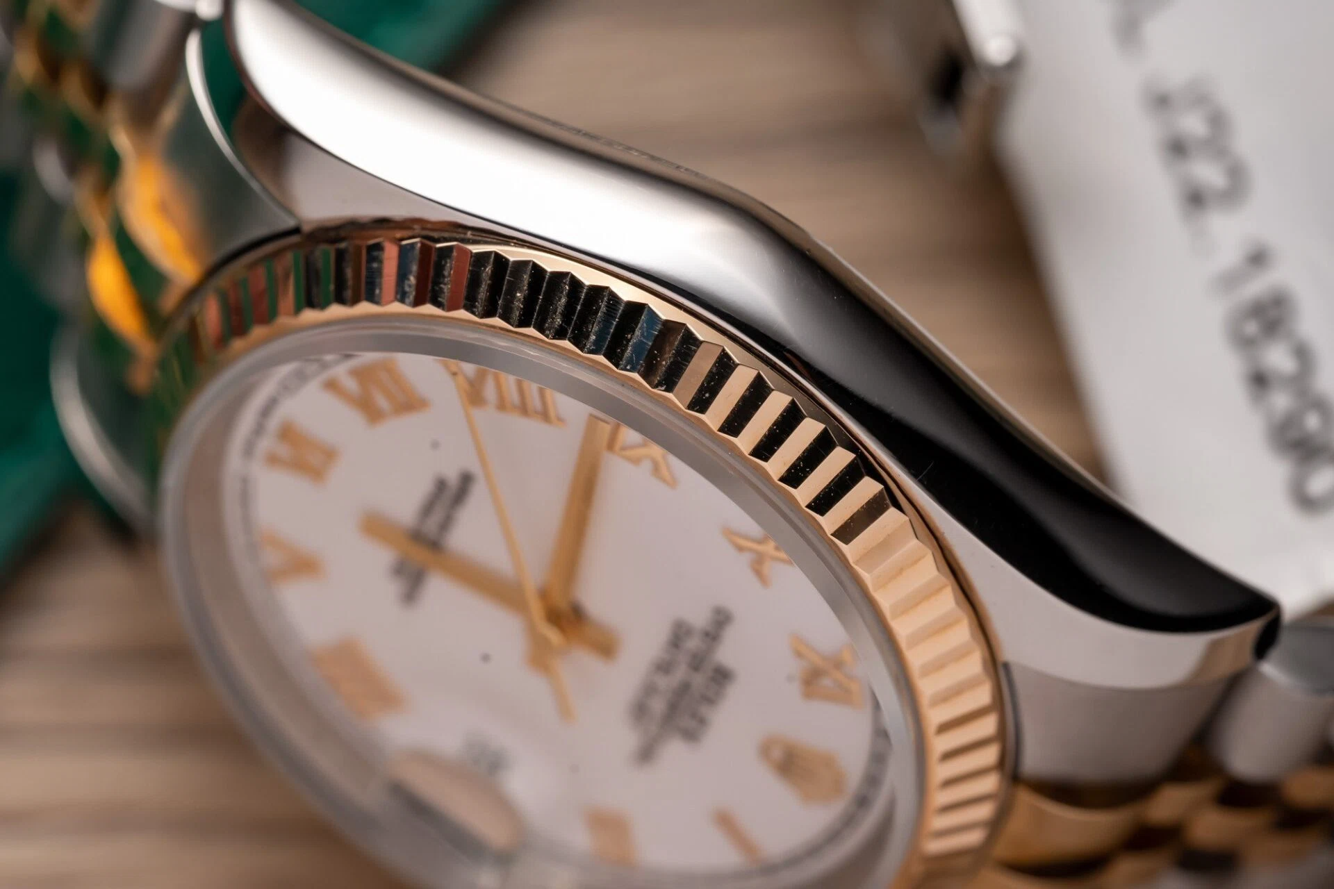 Rolex Datejust weißes Zifferblatt mit römischen Indizes 126231-0015 36 mm – Bild 6