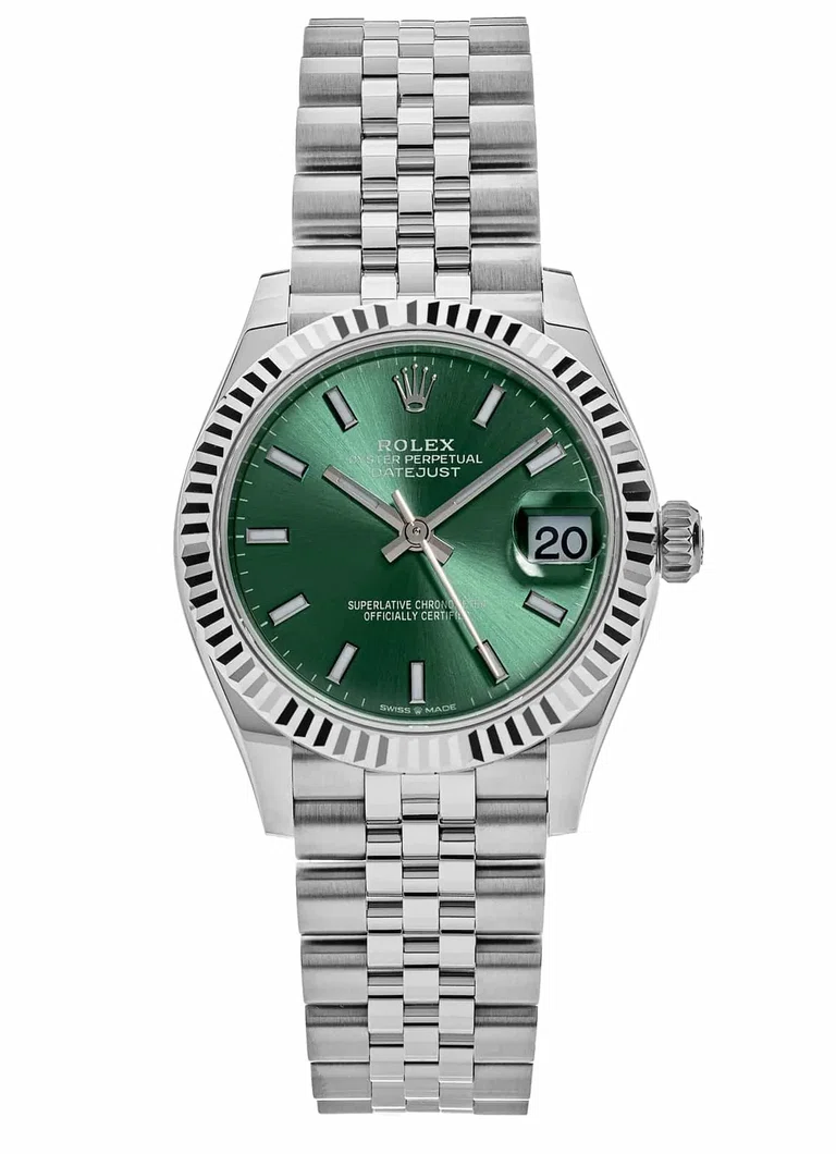 Rolex Datejust mintgrünes Zifferblatt 278274 31 mm