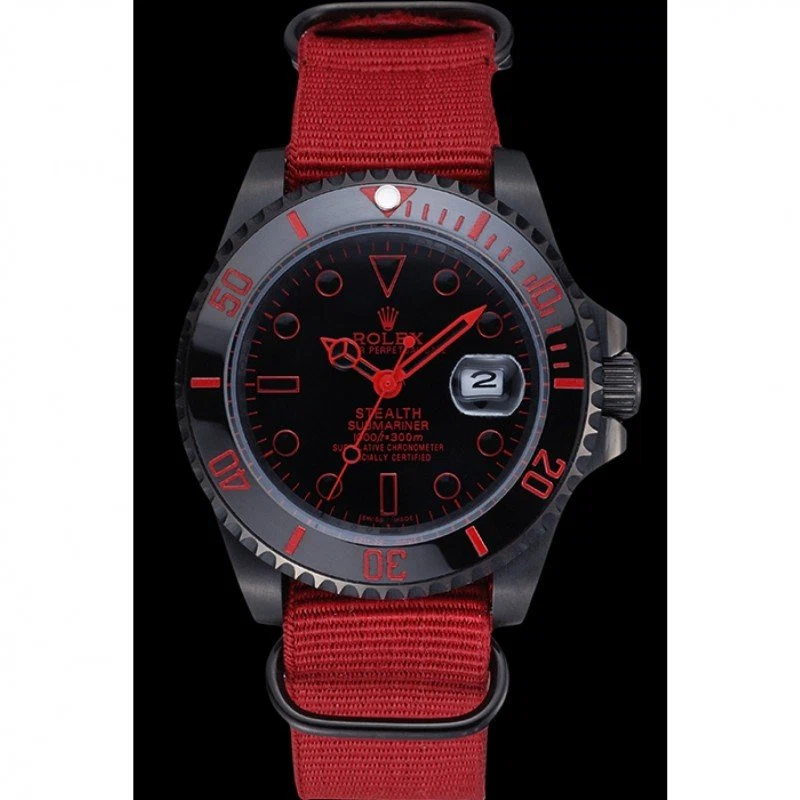 Submariner schwarzes Zifferblatt 622010 Perspektivansicht