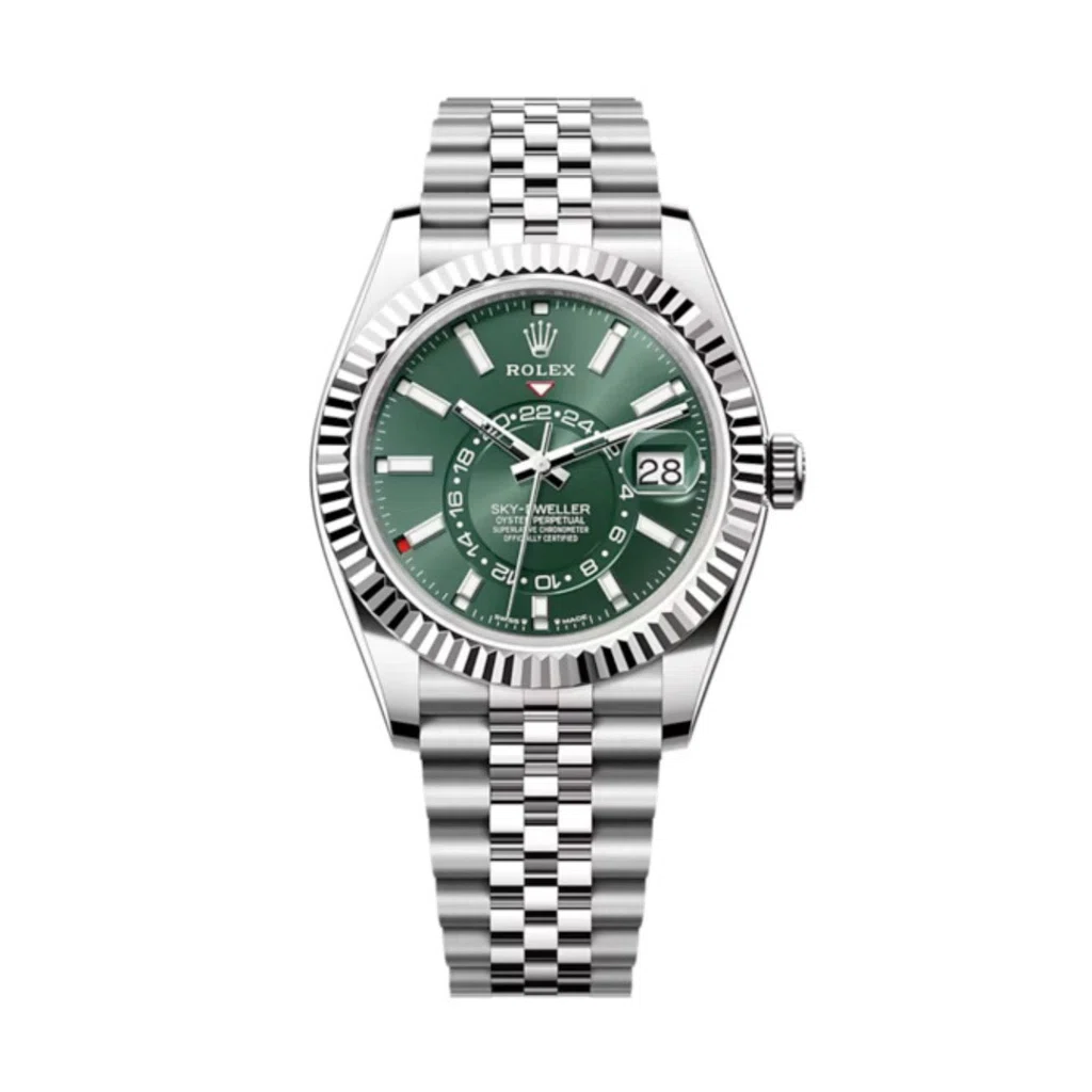 Superclone Sky-Dweller mintgrünes Zifferblatt 336934 Jubilee