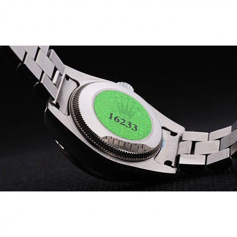 Datejust weißes Zifferblatt RL123 Profilansicht