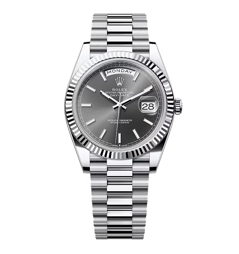 Rolex Day-Date schiefergraues Zifferblatt 228236-0013 40 mm – Superclone