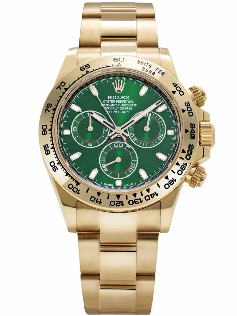 Rolex Daytona “John Mayer” grünes Zifferblatt 116508