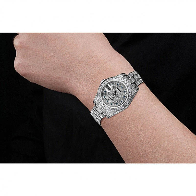 Superclone Datejust silberfarbenes Zifferblatt 622022 Produktdetail