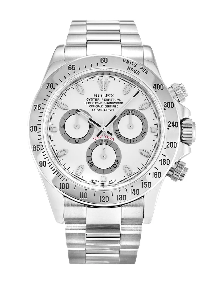 Superclone Daytona weißes Zifferblatt 116520