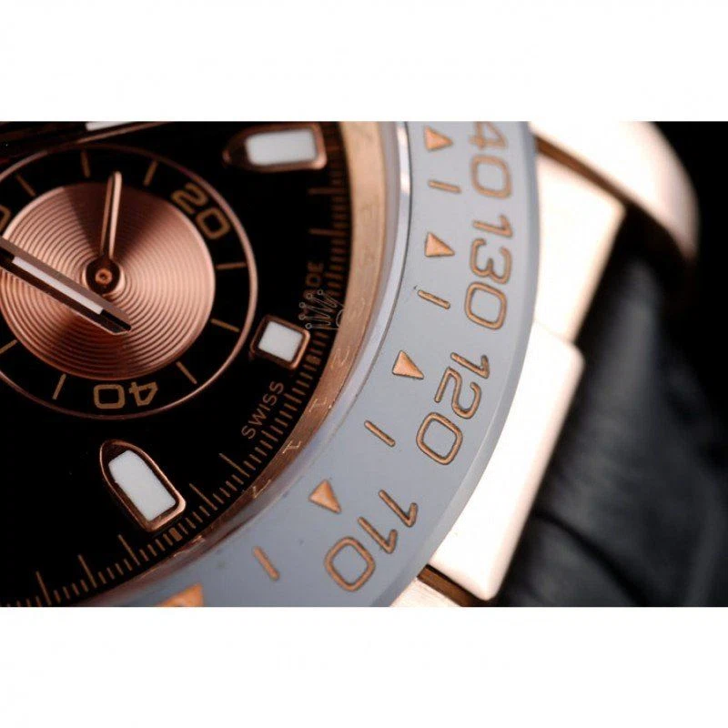 Daytona schwarzes Zifferblatt REP016831 Optisches Detail