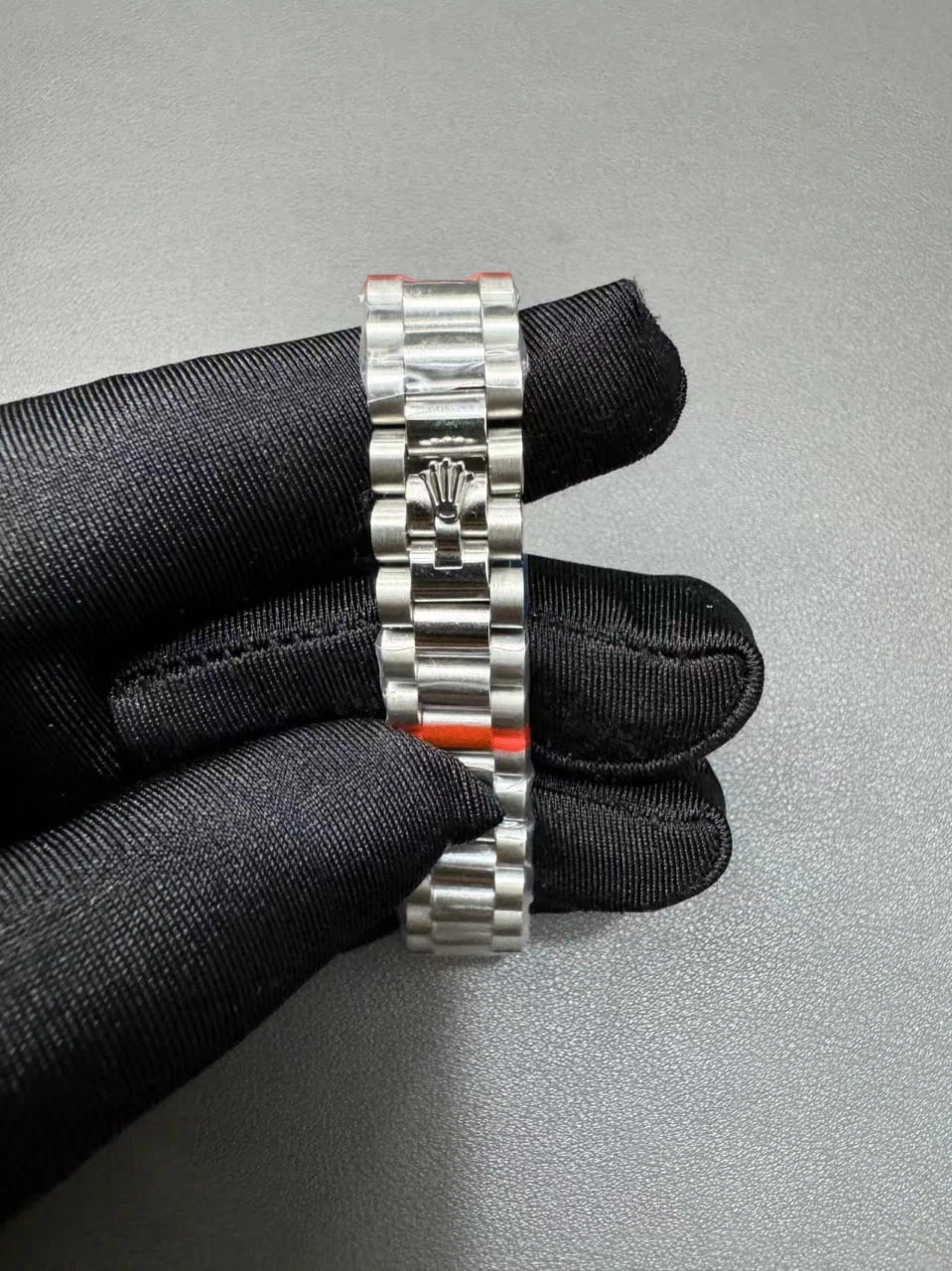 Datejust Rosa mit Diamanten besetzt Zifferblatt 278384RBR Schrägansicht