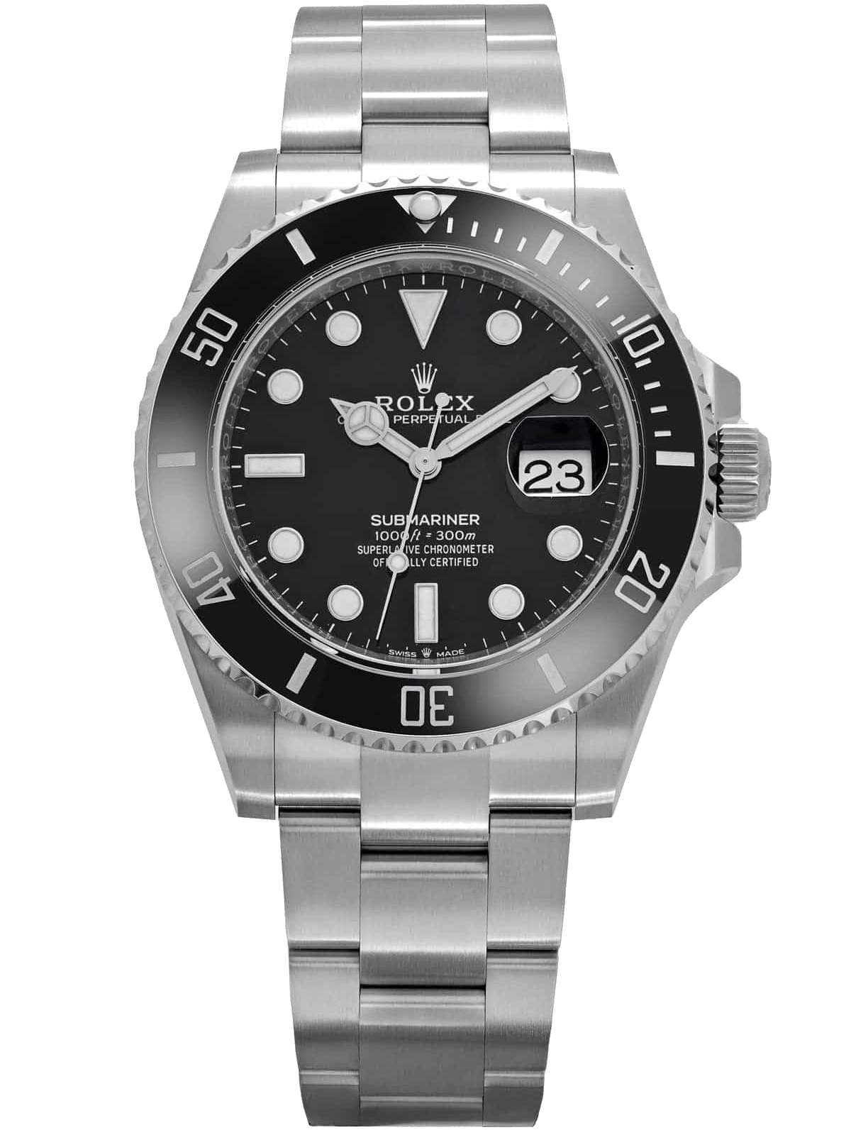 Rolex Submariner schwarzes Zifferblatt 126610LN – Replik