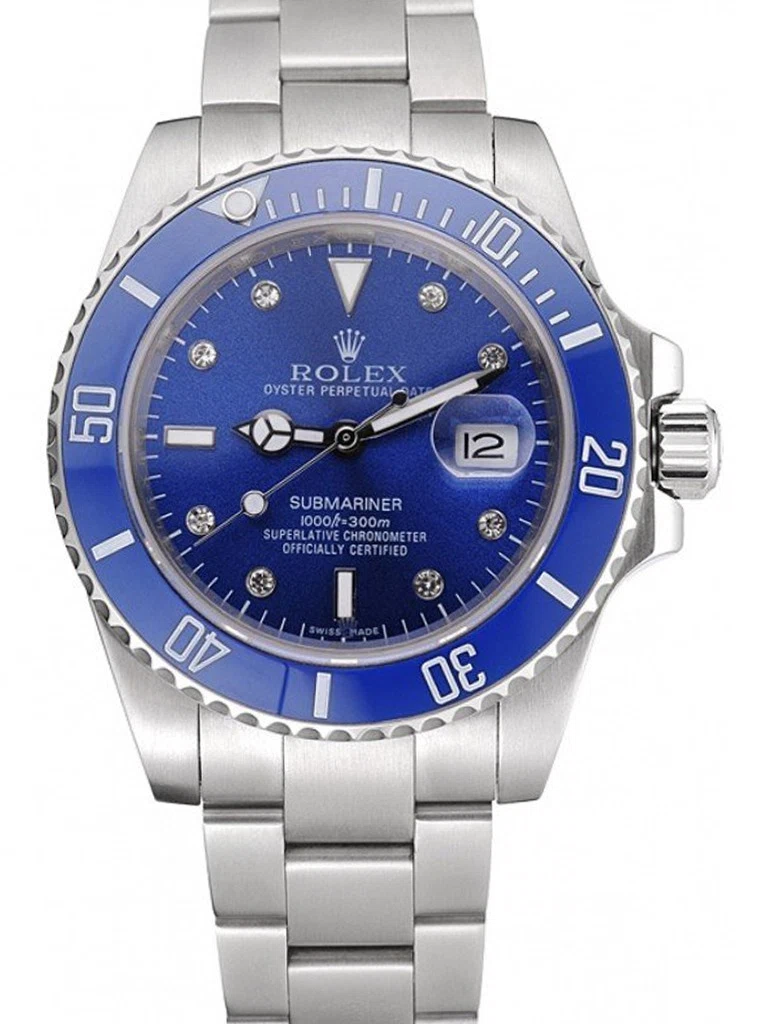Submariner blaues Zifferblatt 622638