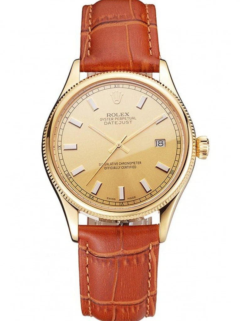 Superclone Datejust goldfarbenes Zifferblatt REP016818