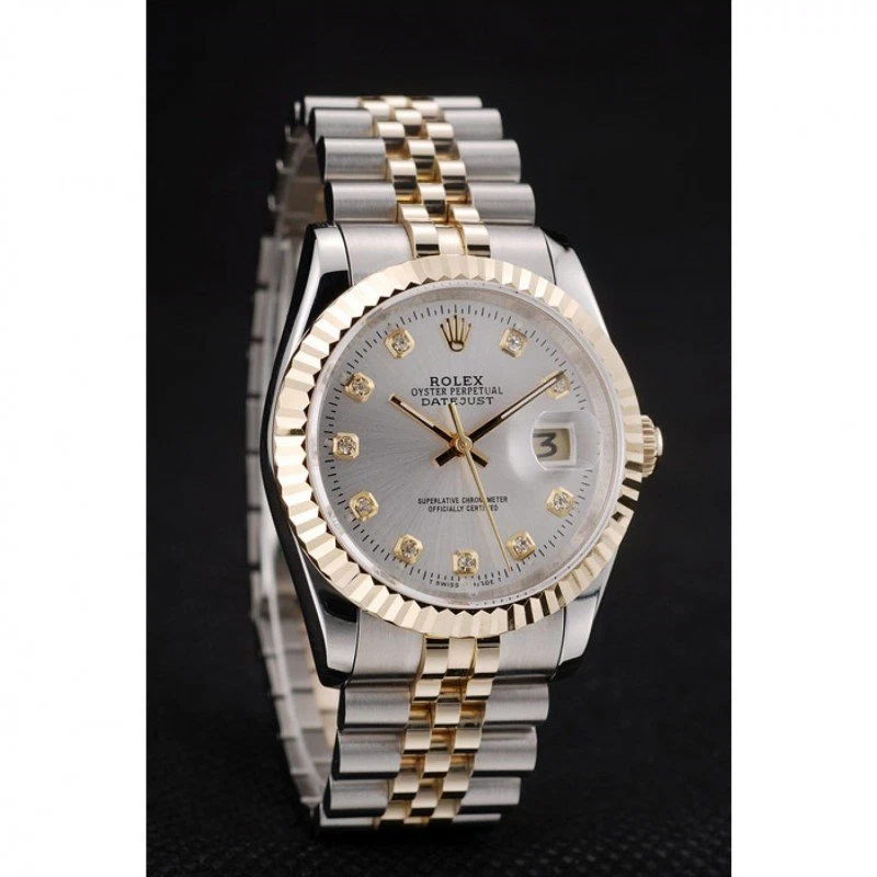 Superclone Datejust weißes Zifferblatt SRL10 Profilansicht