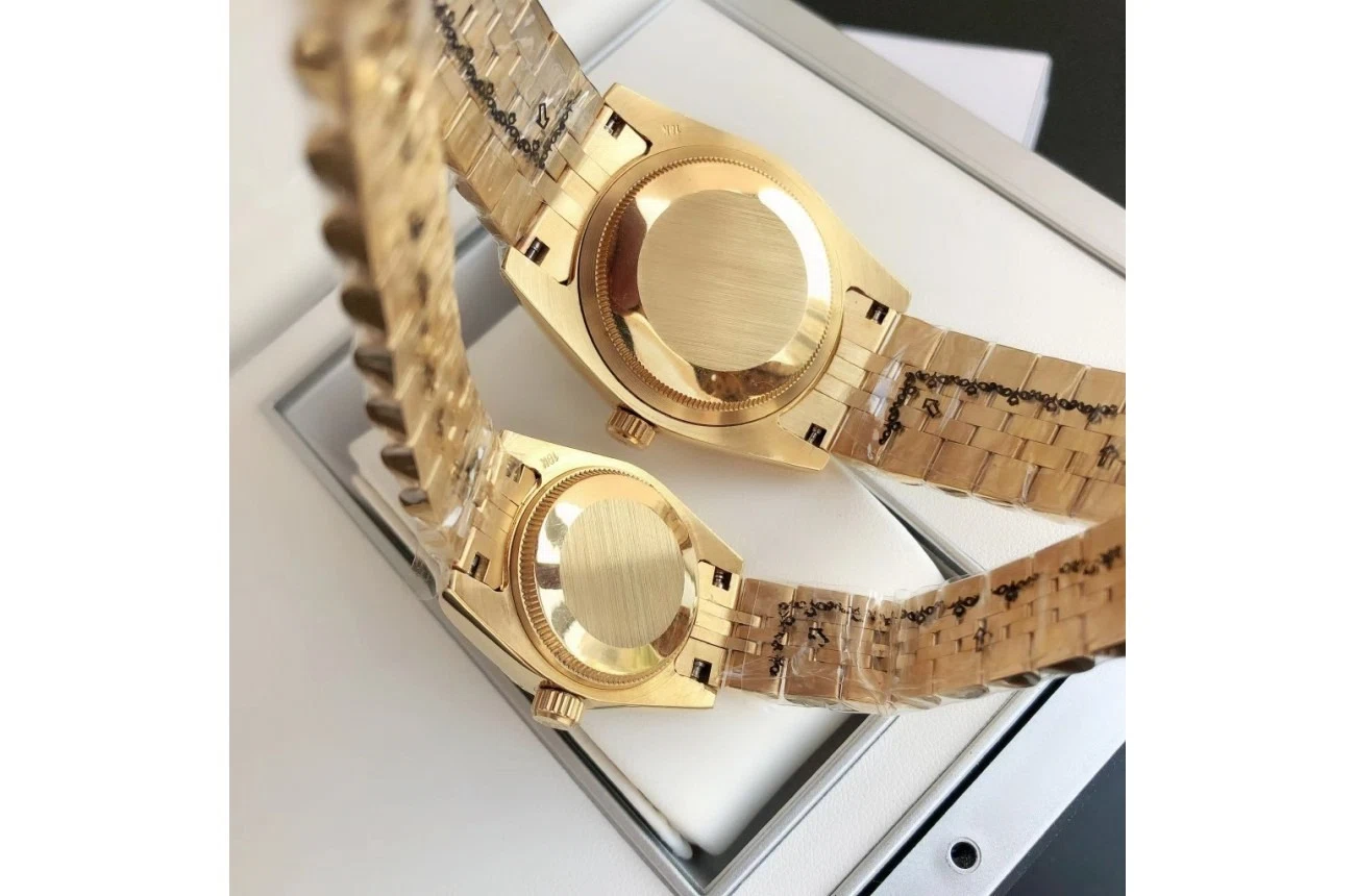 Datejust Roségold/Roségold Jubilee Schwarz/Zifferblatt Stilansicht