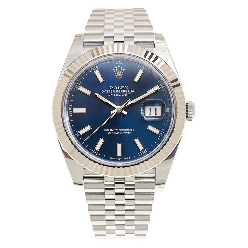 Datejust blaues Zifferblatt 126334 Jubilee