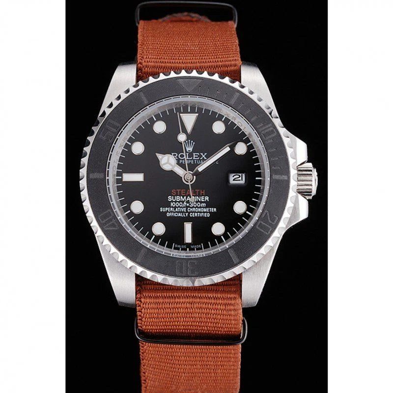 Submariner schwarzes Zifferblatt 621387 Perspektivansicht