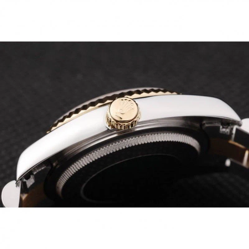 Superclone Datejust goldfarbenes Zifferblatt SRL40 Profilansicht