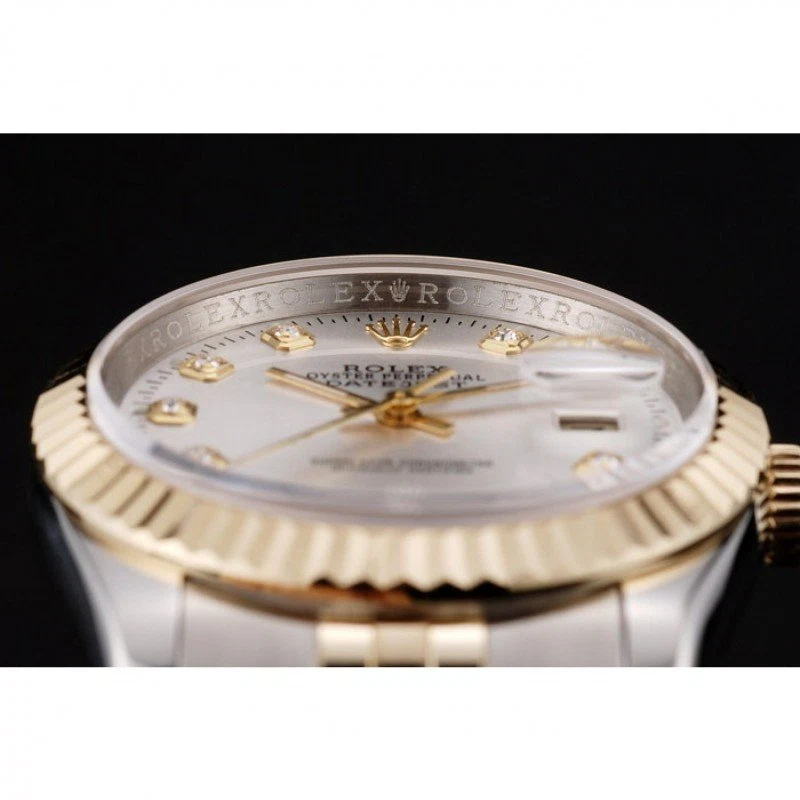 Superclone Datejust weißes Zifferblatt SRL10 Alternate Angle