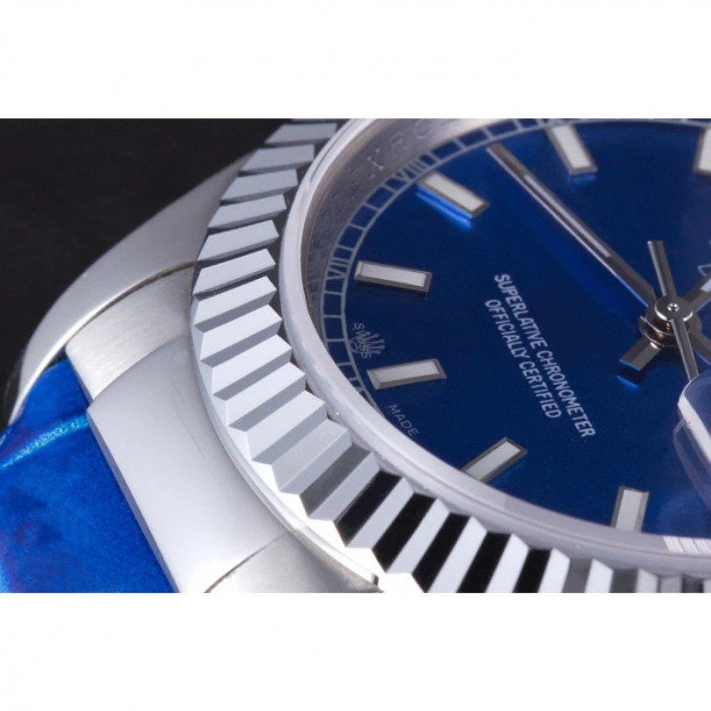 Superclone Day-Date 35mm blaues Zifferblatt 621490 8