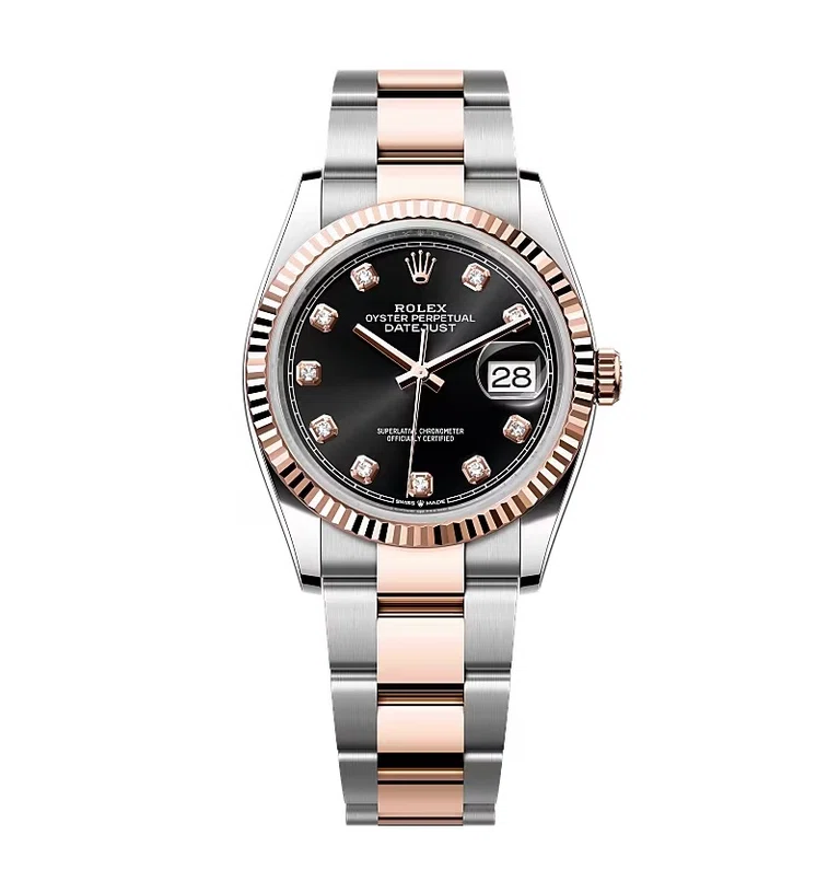Rolex Datejust rosafarbenes Zifferblatt 126231-0020 36 mm