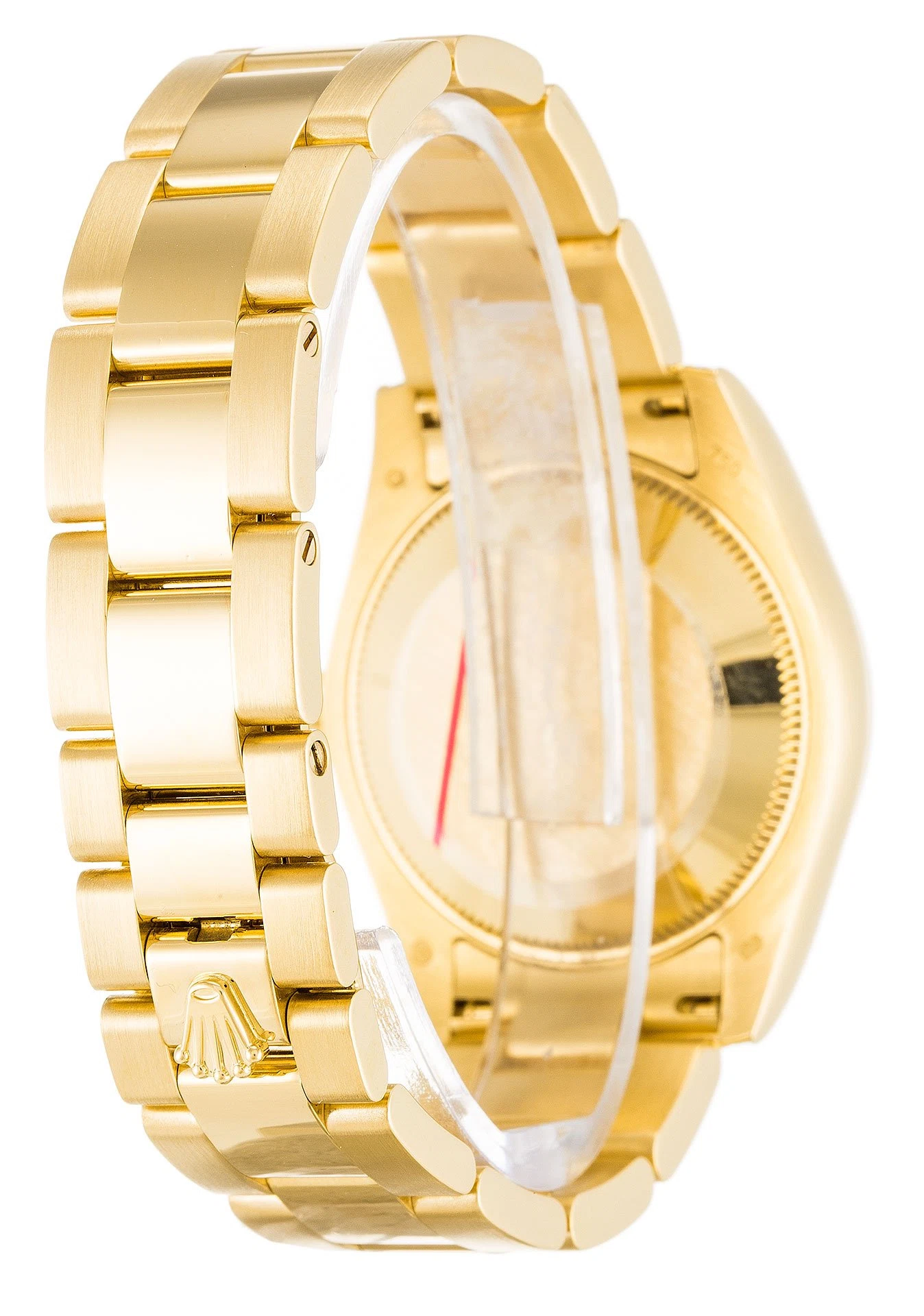 Datejust in mittlerer Größe champagnerfarbenes Zifferblatt 178238 Schrägansicht