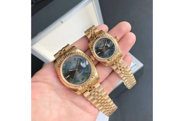 Datejust Roségold/Roségold Jubilee Armband