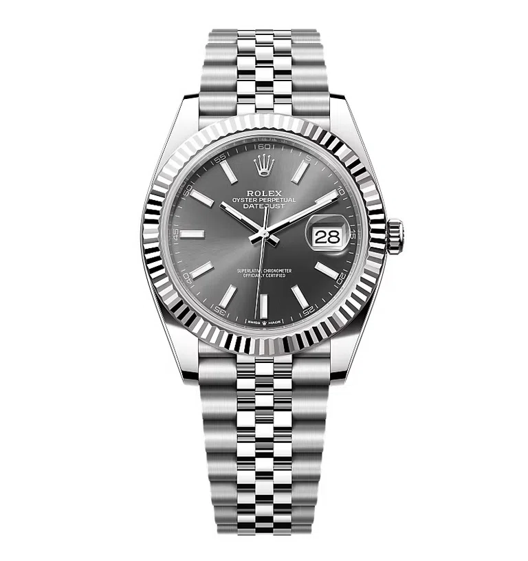 Rolex Datejust schiefergraues Zifferblatt 126334-0014 41 mm